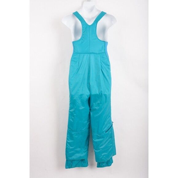 Vintage Mountain Goat Womans One Piece Ski Snow Pants bib Overalls SZ 12 Blue - Picture 4 of 5